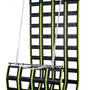 Load image into Gallery viewer, Jason&#39;s Cradle man overboard recovery system showcasing the safety cradle design for efficient rescue operations.
