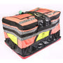 Load image into Gallery viewer, Helicopter load bag featuring 7oz PU nylon, heavy-duty zip, and strong webbing for offshore equipment transport.
